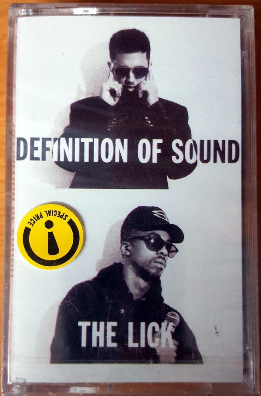 DEFINITION OF SOUND - THE LICK (1992) RAKS CASSETTE MADE IN TURKEY ''NEW''