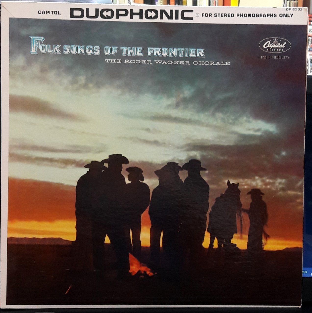 FOLK SONGS OF THE FRONTIER - THE ROGER WAGNER CHORALE - PLAK 2.EL