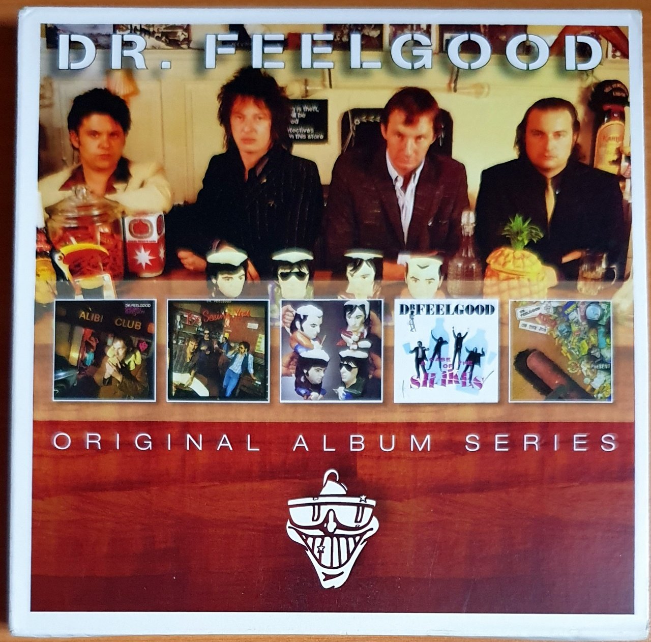 DR. FEELGOOD - ORIGINAL ALBUM SERIES / SNEAKIN' SUSPICION, BE SEEING YOU, LET IT ROLL, A CASE OF THE SHAKES, ON THE JOB [LIVE] (2016) - 5CD 2.EL