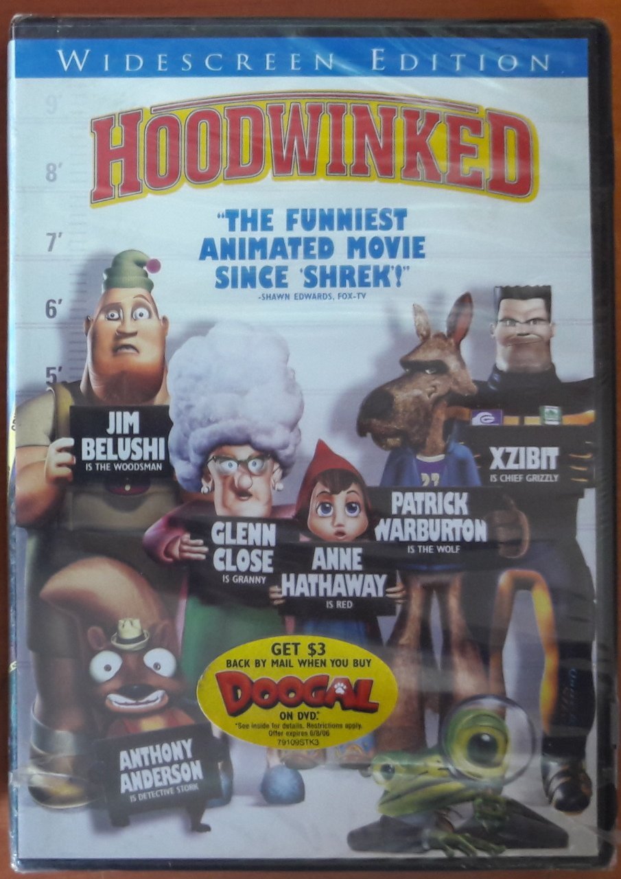 HOODWINKED - DVD SIFIR 1. BÖLGE TR ALTYAZI YOKTUR