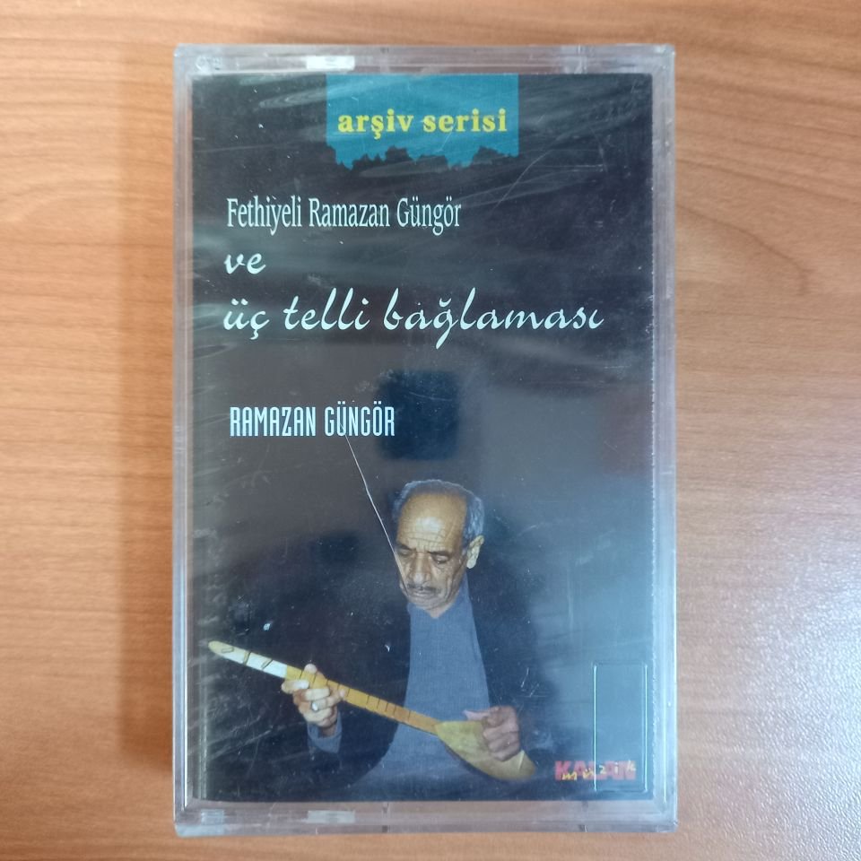 FETHİYELİ RAMAZAN GÜNGÖR - VE ÜÇ TELLİ BAĞLAMASI (1997) - KASET SIFIR