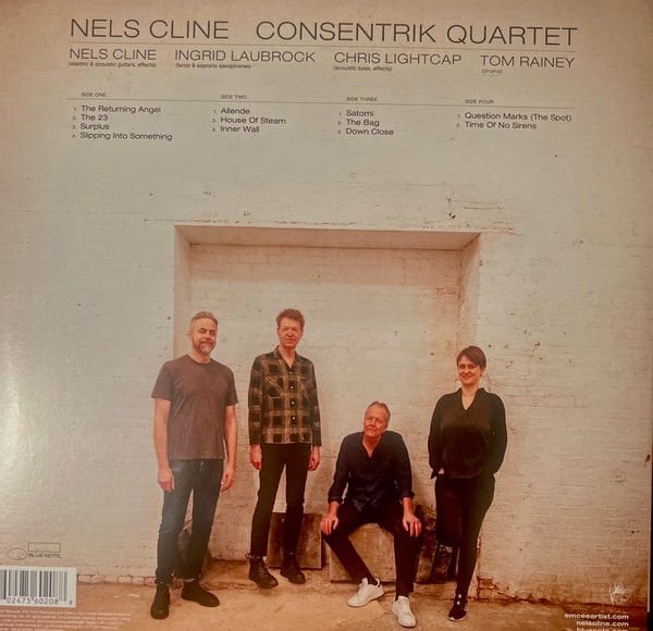 NELS CLINE - CONSENTRIK QUARTET (2025) - 2LP BLUE NOTE CONTEMPORARY JAZZ SIFIR PLAK