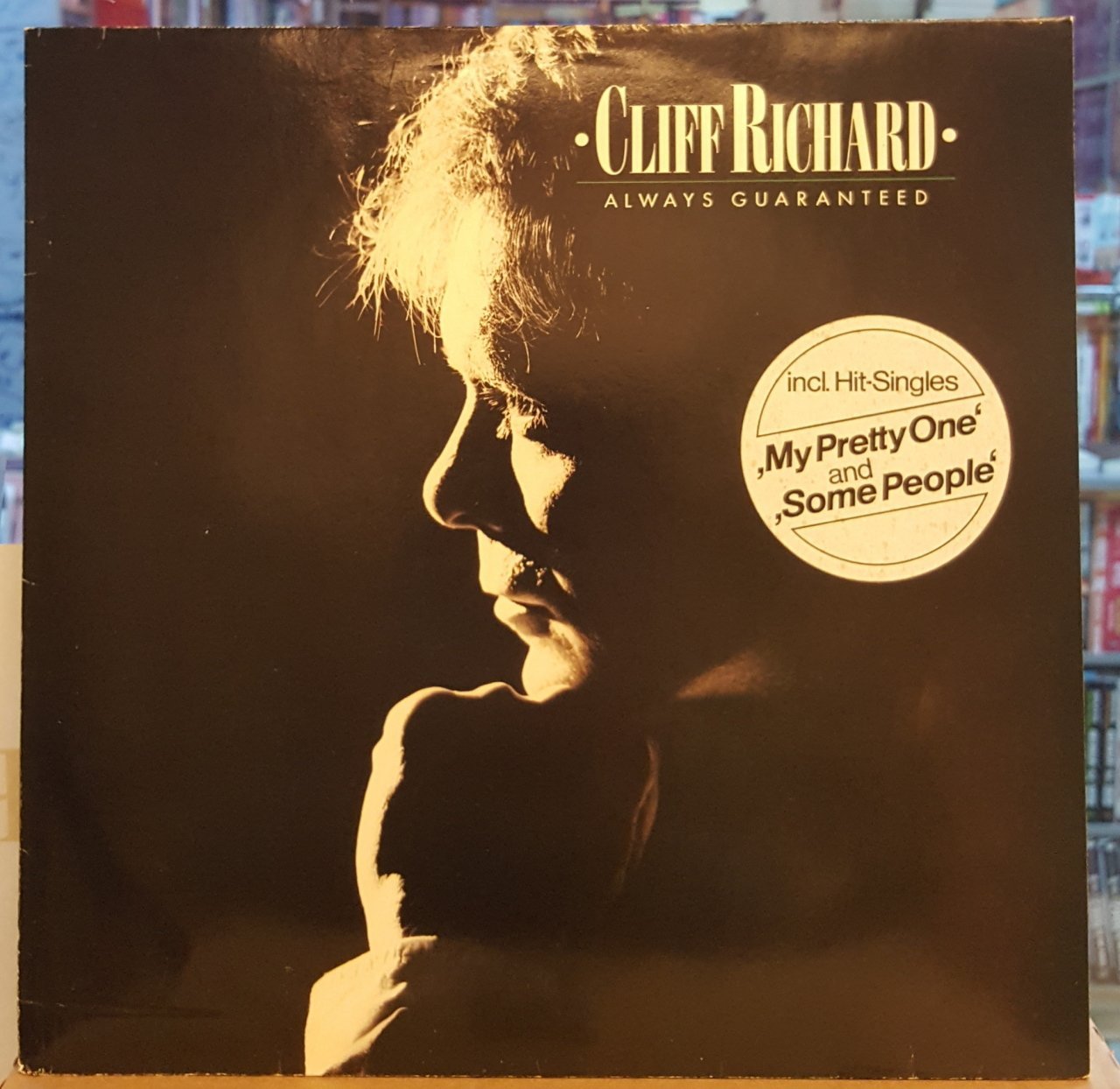 CLIFF RICHARD - ALWAYS GUARANTEED (1987) - LP 2.EL PLAK