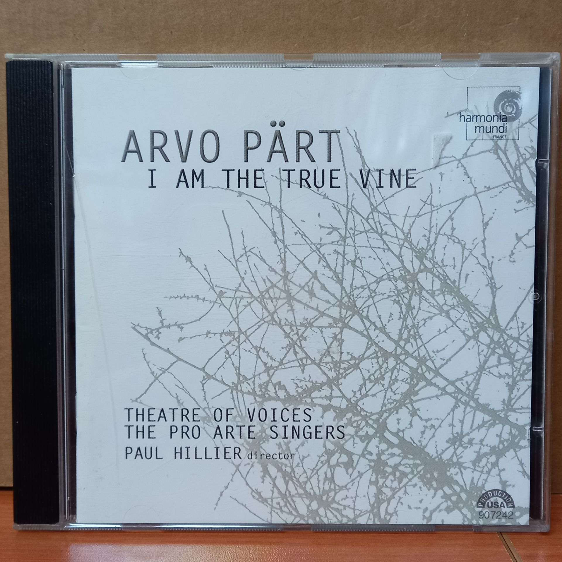 ARVO PART - I AM THE TRUE VINE / THEATRE OF VOICES / HILLER (1999) - CD 2.EL