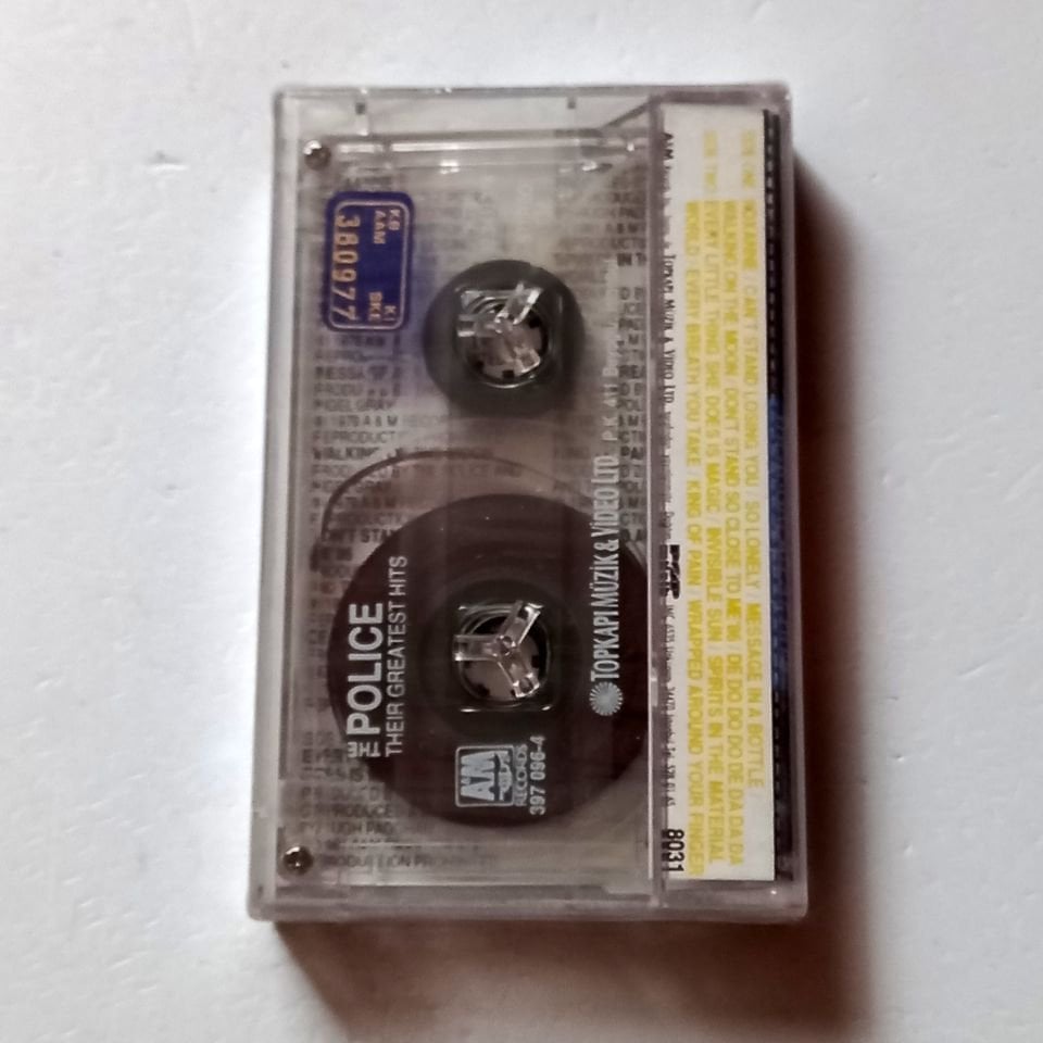 THE POLICE - THEIR GREATEST HITS (1990) - KASET 1992 SIFIR