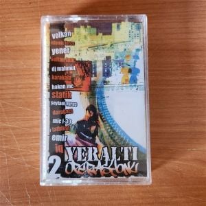 YERALTI OPERASYONU 2 / VOLKAN, ISLAMIC FORCE, YENER, DJ MAHMUT, STATİK, TATBİKAT (2001) - KASET AMBALAJINDA SIFIR