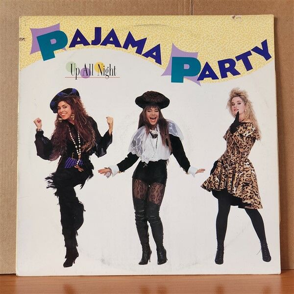 PAJAMA PARTY – UP ALL NIGHT (1989) - LP 2.EL PLAK