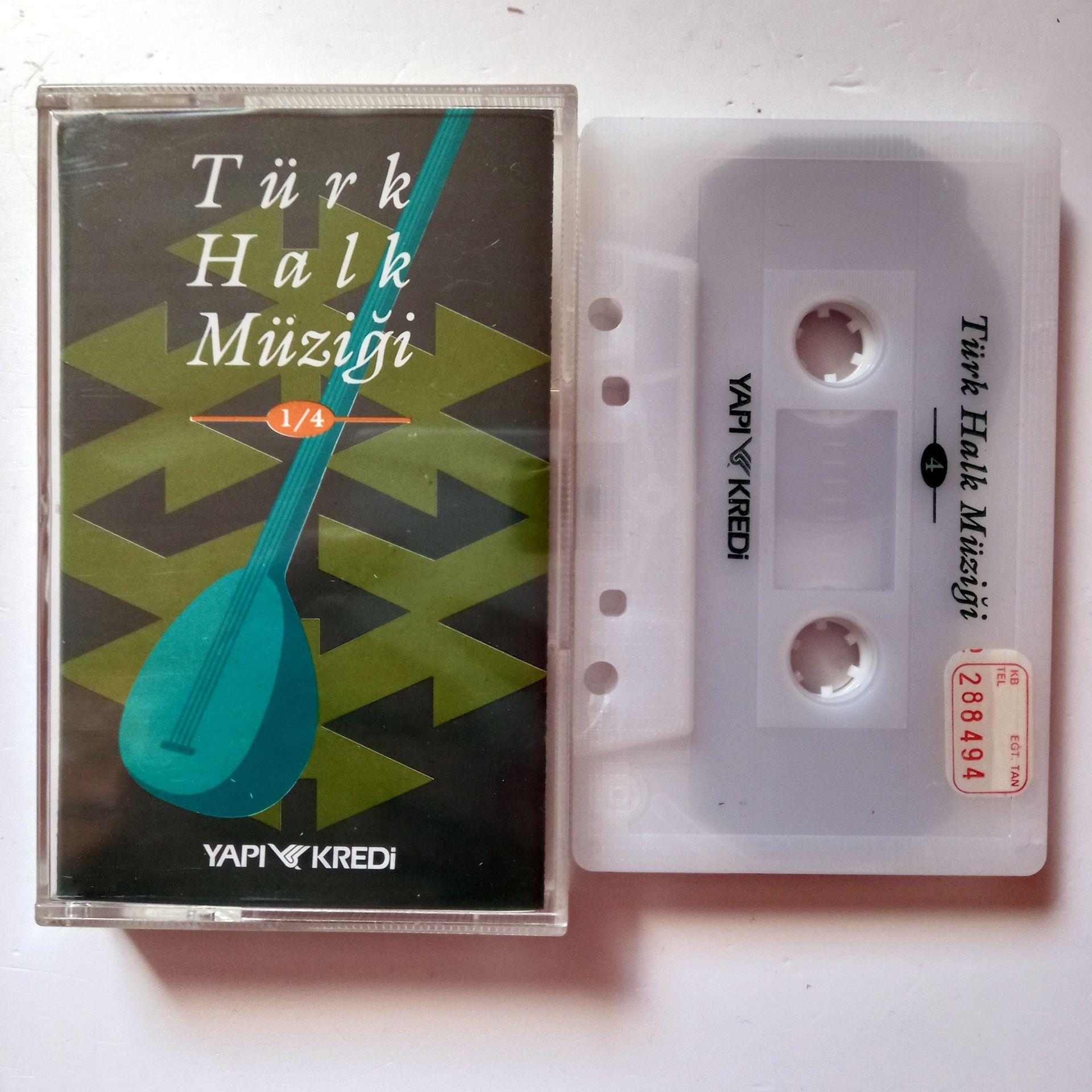 TÜRK HALK MÜZİĞİ 1/4 - KASET 2.EL