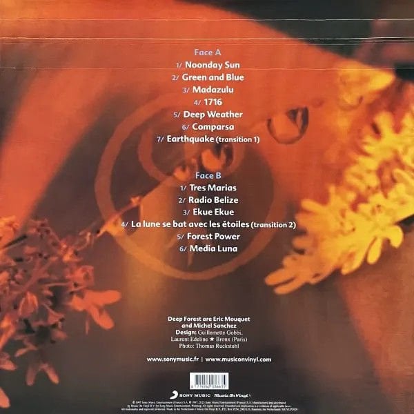 DEEP FOREST - COMPARSA / DEEP FOREST III (1998) - LP 180GR 2024 TRANSLUCENT GREEN COLOURED EDITION