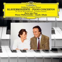 MOZART - PIANO CONCERTOS NO 14 & 26 MARIA JOAO PIRES / CLAUDIO ABBADO - LP DEUTSCHE GRAMMOPHON SIFIR PLAK