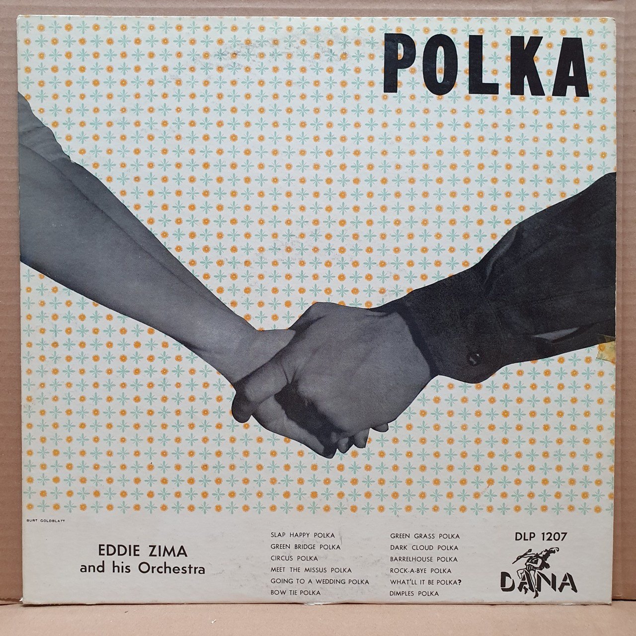 EDDIE ZIMA AND HIS ORCHESTRA - POLKA - LP 2.EL PLAK