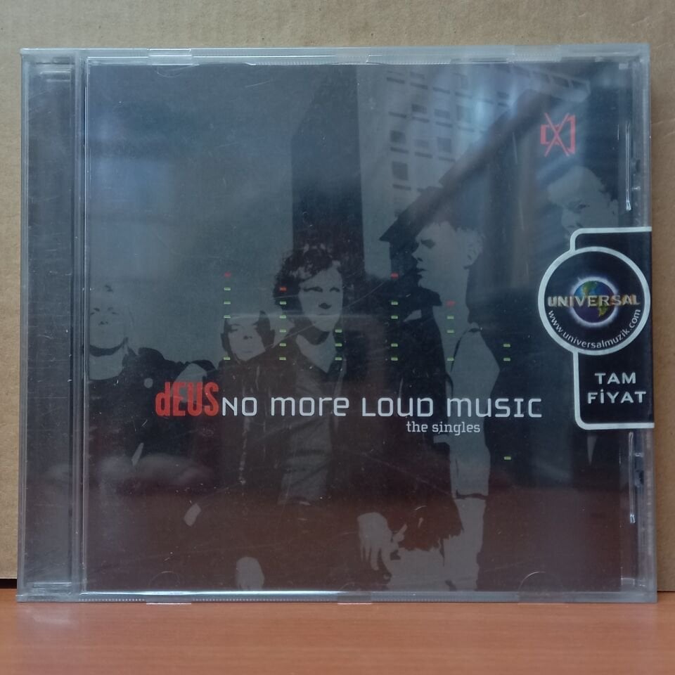 DEUS - NO MORE LOUD MUSIC / THE SINGLES (2001) - CD SIFIR