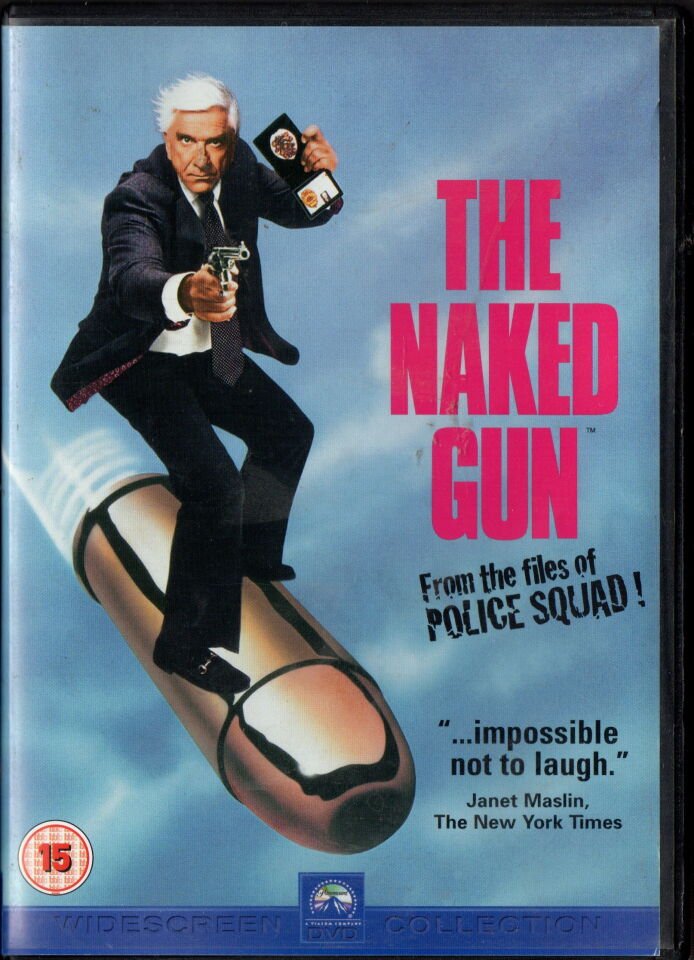 THE NAKED GUN / FROM THE FILES OF POLICE SQUAD - LESLIE NIELSEN - DVD 2.EL
