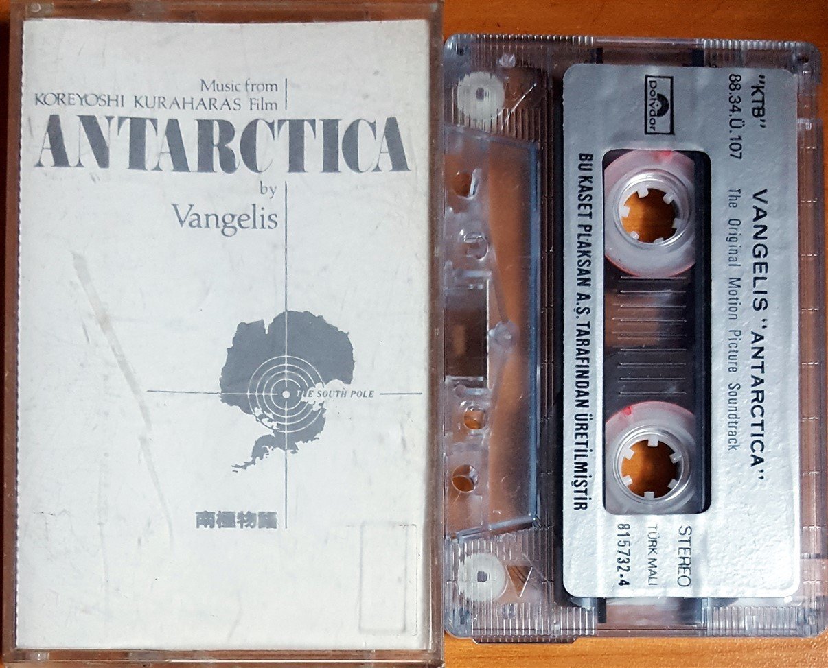 ANTARCTICA SOUNDTRACK BY VANGELIS (1988) PLAKSAN KASET 2.EL