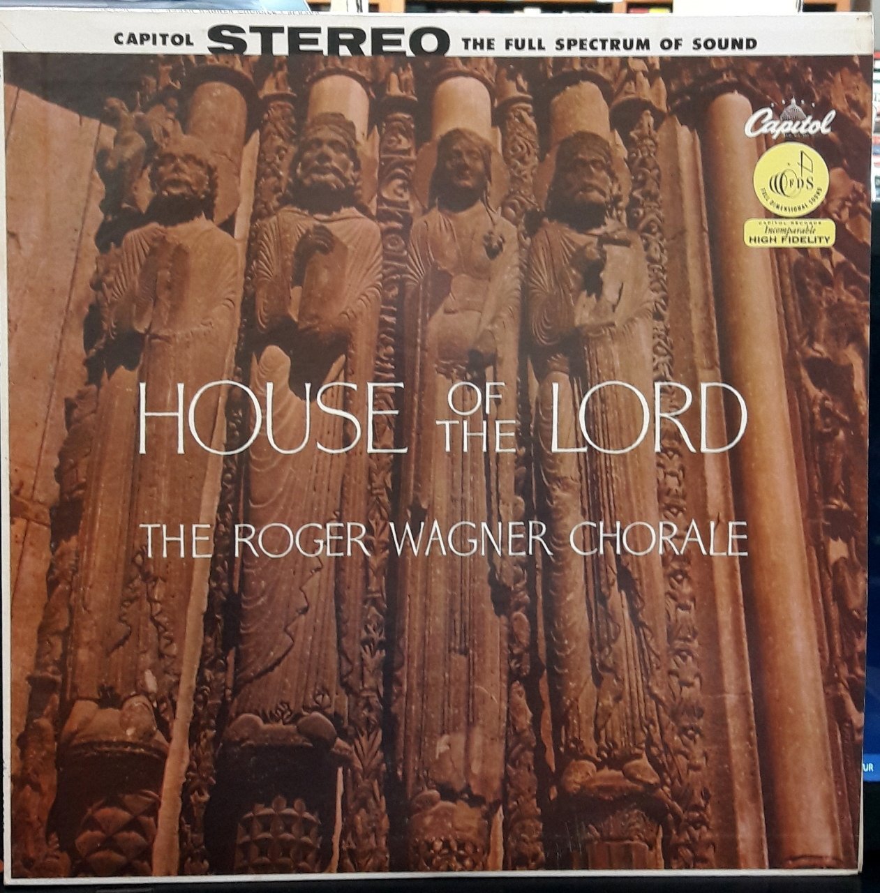 HOUSE OF THE LORD - THE ROGER WAGNER CHORALE - PLAK 2.EL