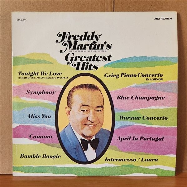 FREDDY MARTIN – FREDDY MARTIN'S GREATEST HITS - LP 2.EL PLAK
