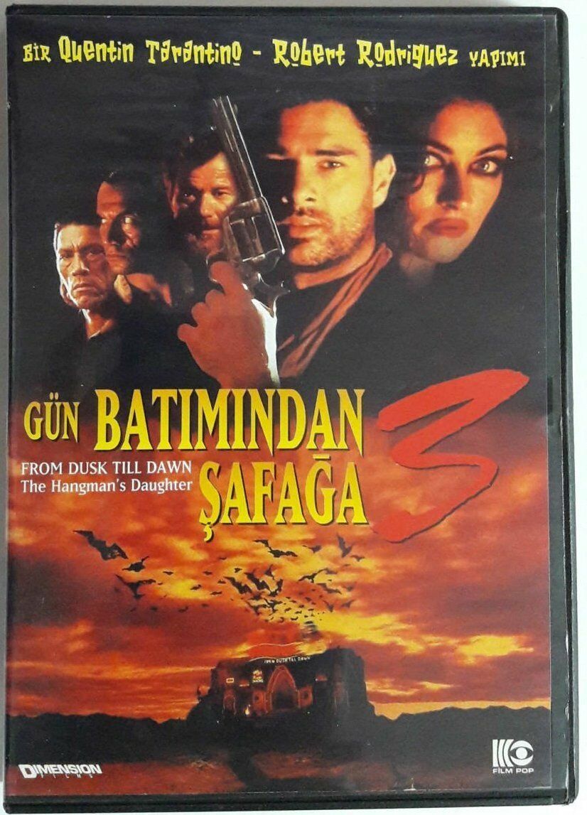 GÜN BATIMINDAN ŞAFAĞA 3 - FROM DUSK TILL DAWN 3 - THE HANGMAN'S DAUGHTER - ROBERT RODRIGUEZ - DVD 2.EL