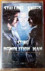 DEMOLITION MAN - SOUNDTRACK STING (1993) TOPKAPI CASSETTE MADE IN TURKEY ''NEW''