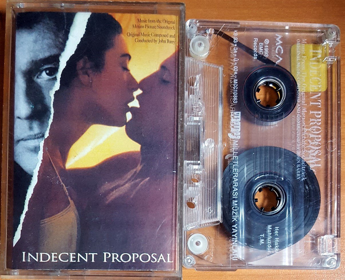 INDECENT PROPOSAL SOUNDTRACK / JOHN BARRY (1993) MMY KASET 2.EL