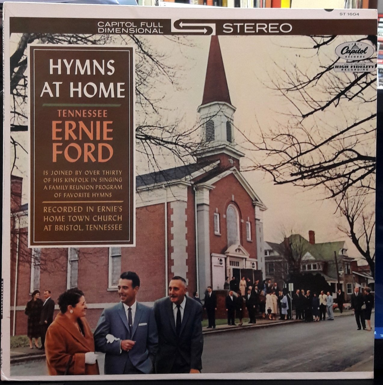 TENNESSEE ERNIE FORD - HYMNS AT HOME - PLAK 2.EL