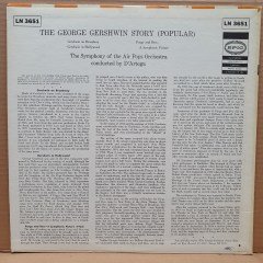 THE GEORGE GERSHWIN STORY [POPULAR] / D'ARTEGA - LP 2.EL PLAK