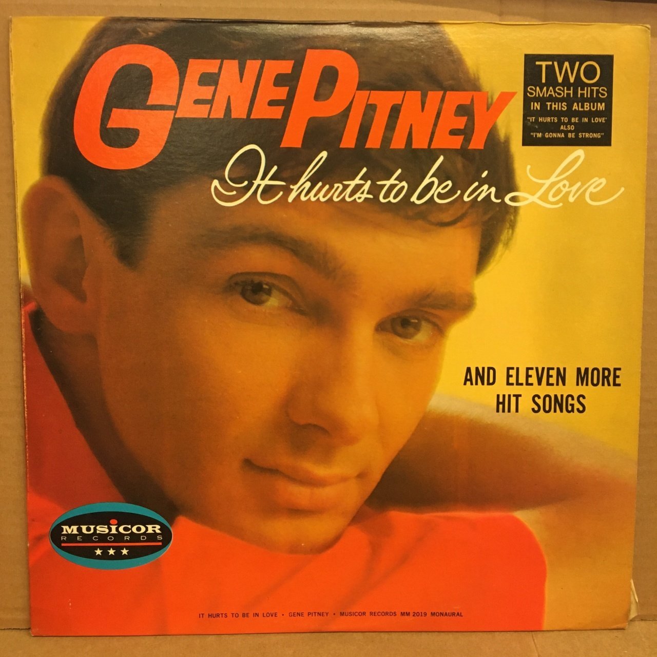 GENE PITNEY - IT HURTS TO BE IN LOVE 2.EL PLAK