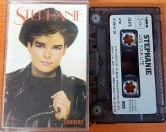 STEPHANIE - LIVE YOUR LIFE (1987) ALFA CASSETTE MADE IN TURKEY ''USED'' PAPER LABEL