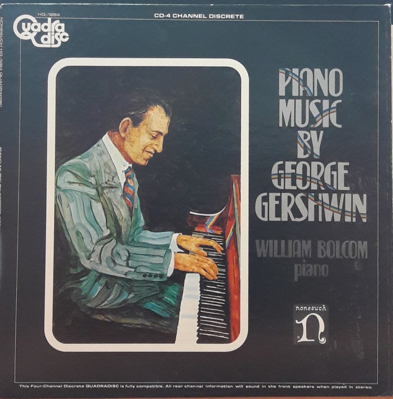 WILLIAM BOLCOM - PIANO MUSIC BY GEORGE GERSHWIN - PLAK 2.EL