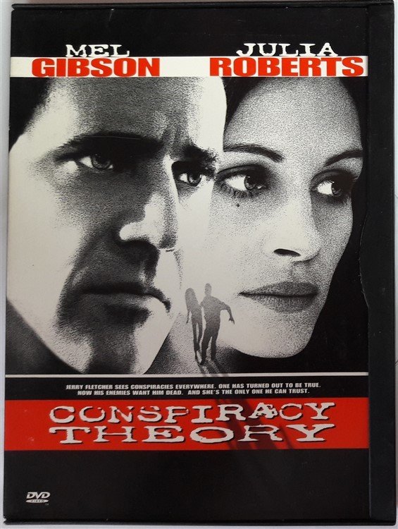 CONSPIRACY THEORY - KOMPLO TEORİSİ - MEL GIBSON - JULIA ROBERTS - SNAPCASE DVD 2.EL