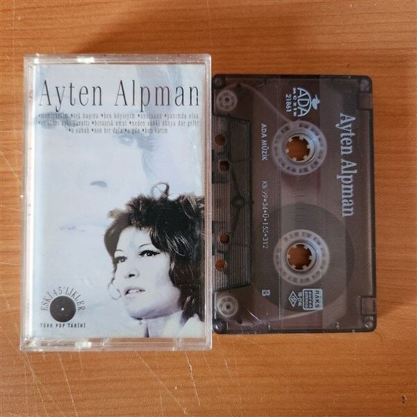 AYTEN ALPMAN / ESKİ 45'LİKLER (1999) - KASET 2.EL