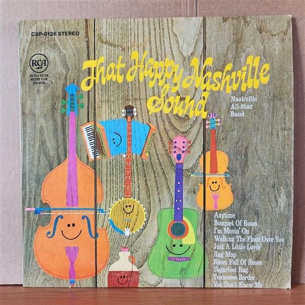 THAT HAPPY NASHVILLE SOUND / NASHVILLE ALL-STAR BAND (1967) - LP 2.EL PLAK
