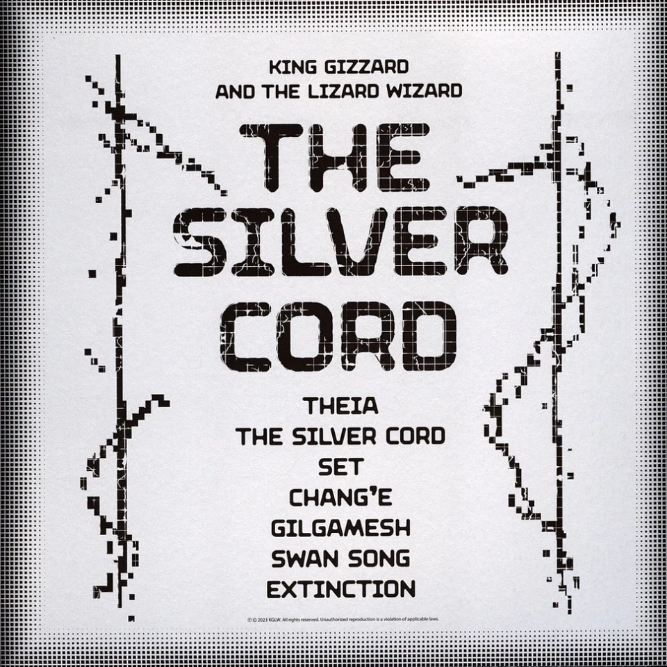 KING GIZZARD AND THE LIZARD WIZARD – THE SILVER CORD (2023) - LP RECYCLED BLACK WAX SIFIR PLAK