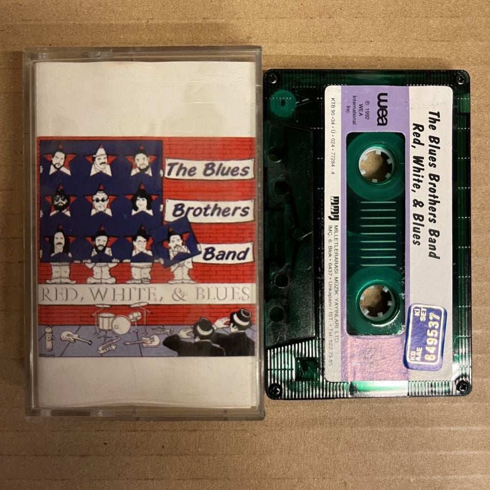 THE BLUES BROTHERS BAND - RED, WHITE & BLUES (1992) - KASET 2.EL