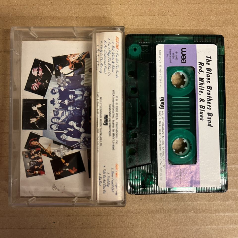 THE BLUES BROTHERS BAND - RED, WHITE & BLUES (1992) - KASET 2.EL