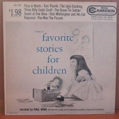 FAVORITE STRORIES FOR CHILDREN - LP PLAK 2.EL