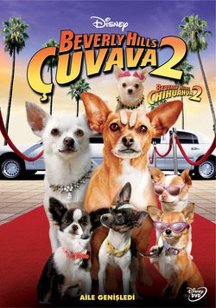 BEVERLY HILLS ÇUVAVA 2 - BEVERLY HILLS CHIHUAHUA 2 - DISNEY ÇİZGİ FİLM ANİMASYON - DVD SIFIR