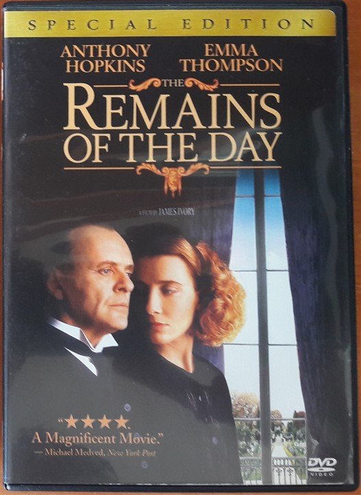 THE REMAINS OF THE DAY - ANTHONY HOPKINS - EMMA THOMPSON - JAMES IVORY - DVD 2.EL 1. BÖLGE TR ALTYAZI YOKTUR