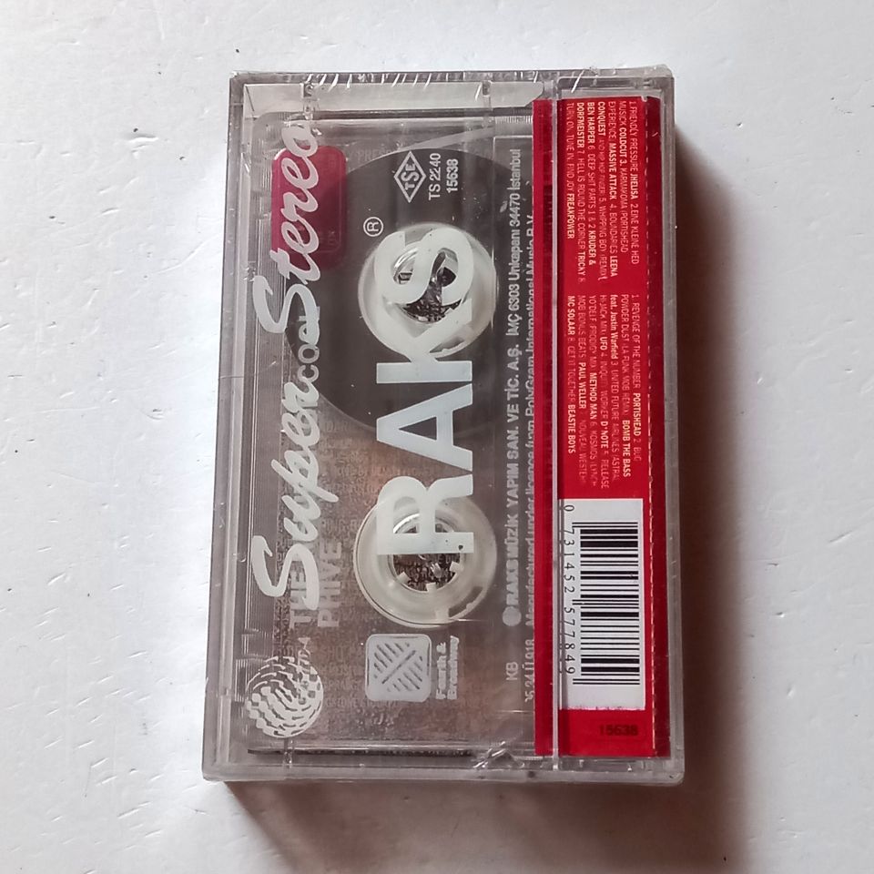 VARIOUS ARTISTS– THE REBIRTH OF COOL PHIVE - MASSIVE ATTACK, JHELISA, PAUL WELLER, PORTISHEAD... (1995) - KASET SIFIR