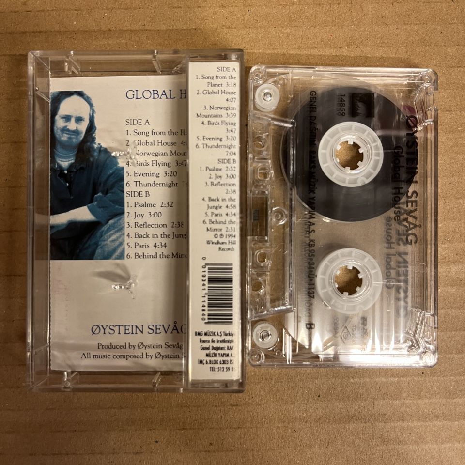OYSTEIN SEVAG - GLOBAL HOUSE (1995) - KASET 2.EL