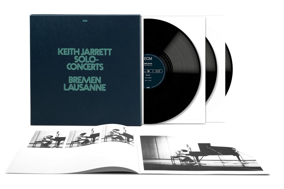 KEITH JARRETT - SOLO CONCERTS/BREMEN LAUSANNE (1973) - 3LP 2023 AUDIOPHILE EDITION ECM RECORDS LUMINESSENCE SERIES SIFIR PLAK