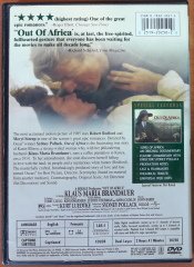 OUT OF AFRICA - ROBERT REDFORD - MERYL STREEP - SYDNEY POLLACK - DVD 2.EL 1. BÖLGE TR ALTYAZI YOKTUR