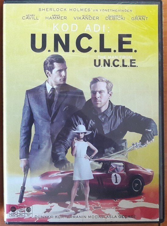 THE MAN FROM U.N.C.L.E. - KOD ADI U.N.C.L.E. - HENRY CAVILL - GUY RITCHIE - DVD 2.EL