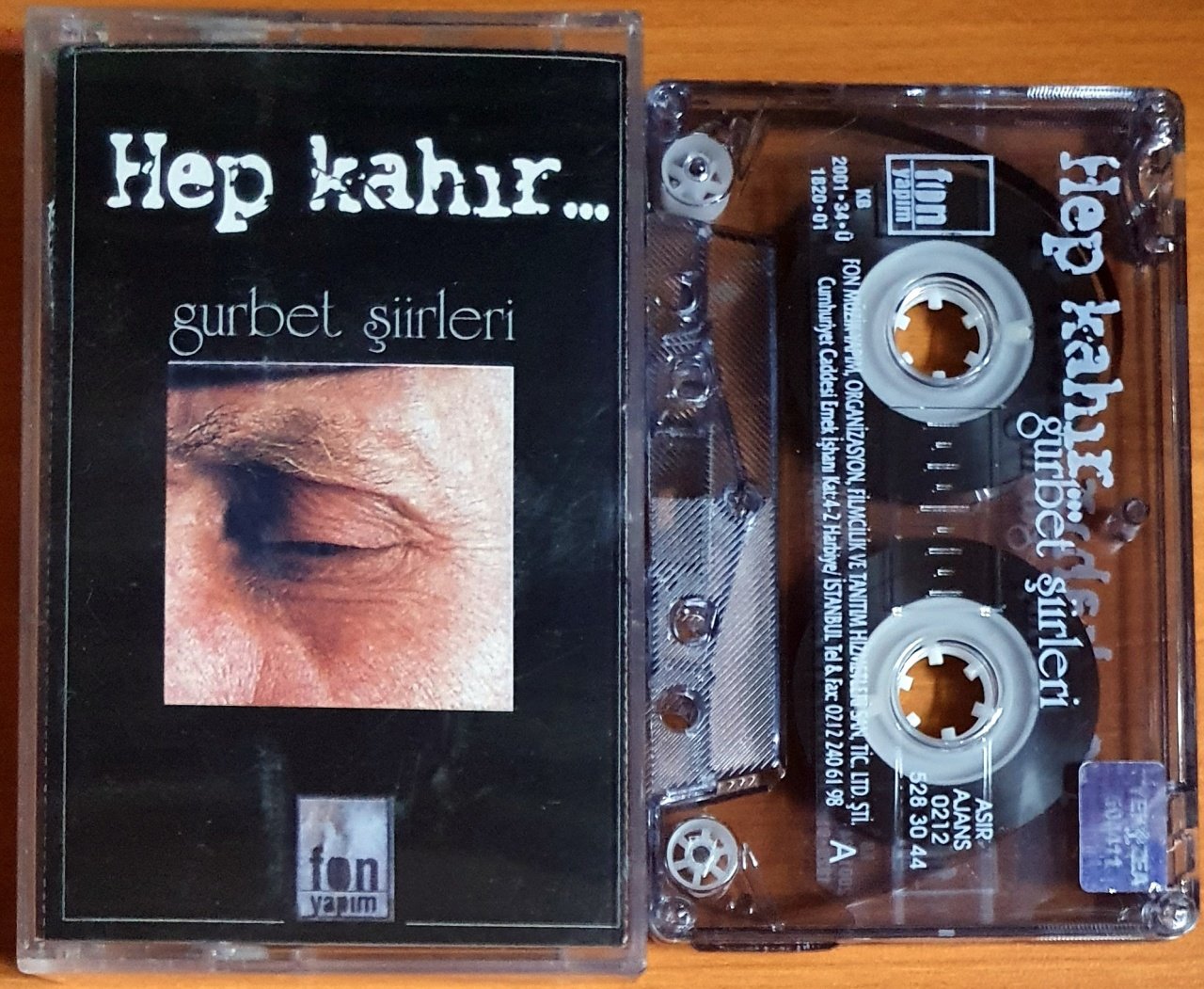 HEP KAHIR / GURBET ŞİİRLERİ (2001) - KASET 2.EL