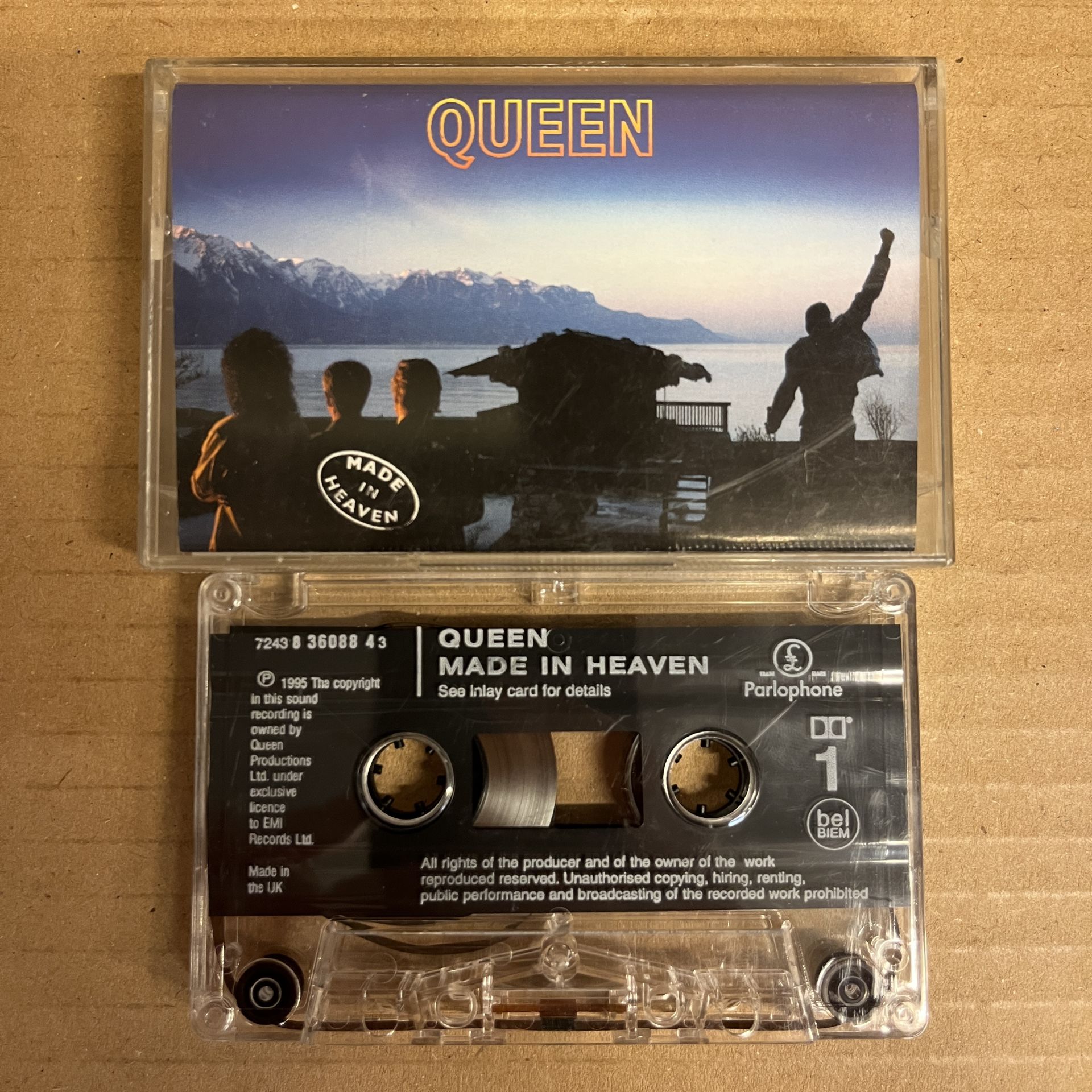 QUEEN - MADE IN HEAVEN (1995) - İNGİLTERE BASKI KASET 2.EL