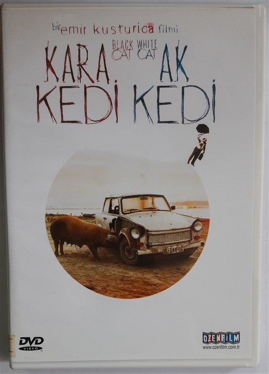 KARA KEDİ AK KEDİ - CRNA MACKA, BELI MACOR - EMIR KUSTURICA - DVD 2.EL