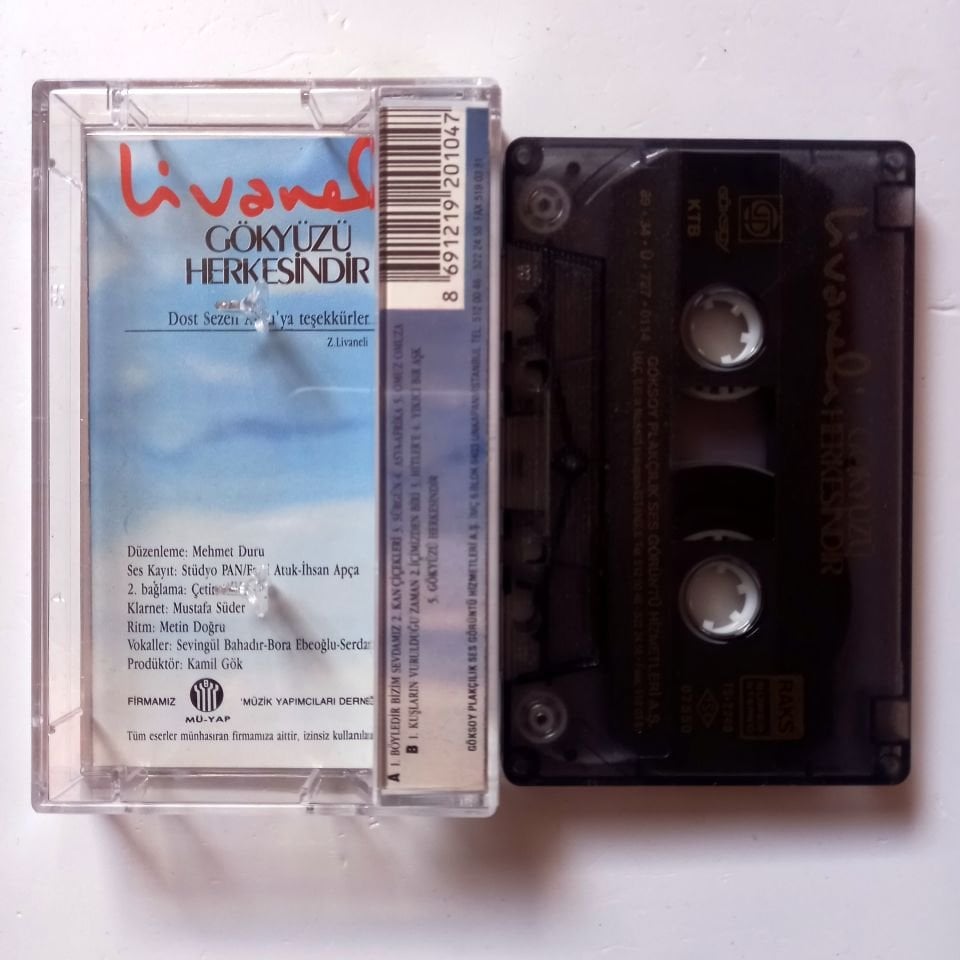 LİVANELİ - GÖKYÜZÜ HERKESİNDİR - KASET 2.EL