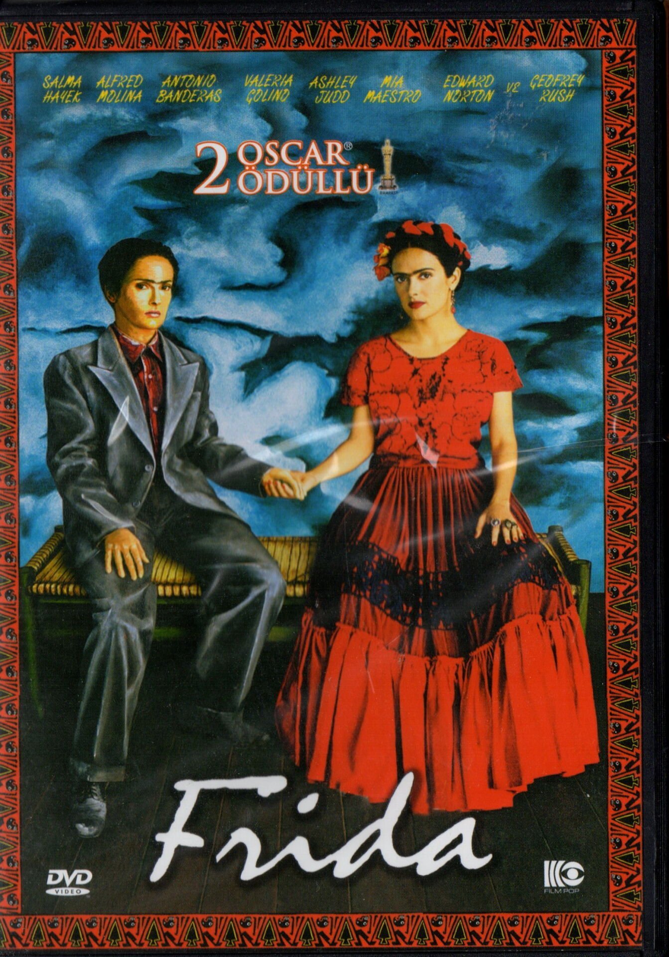 FRIDA - SALMA HAYEK - ANTONIO BANDERAS - EDWARD NORTON - DVD AMBALAJINDA SIFIR