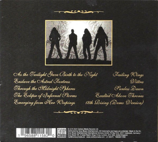 NAGLFAR - VITTRA (1995) - CD BLACK METAL 2023 EDITION DIGIPACK SIFIR