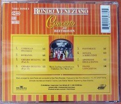 RONDO' VENEZIANO - CONCERTO PER BEETHOVEN (1990) MADE IN GERMANY CD 2.EL