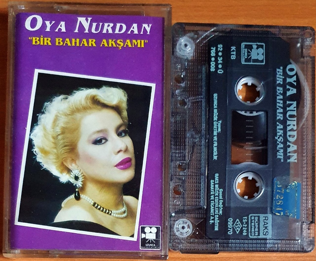 OYA NURDAN - BİR BAHAR AKŞAMI (1992) - KASET 2.EL